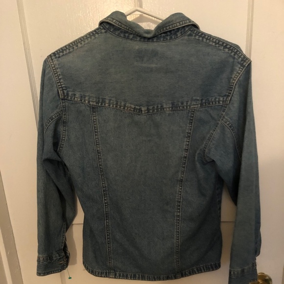 Jordache original Jean wear shirt, 100% cotton-size 12 - metal buttons - Picture 7 of 7